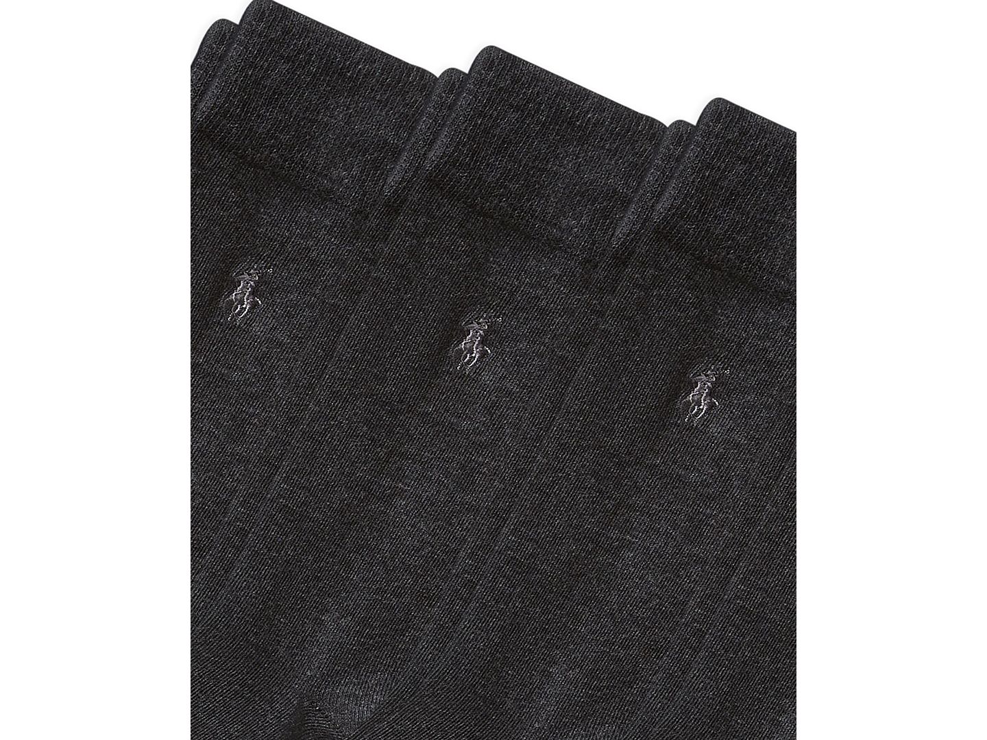 Носки Slack для мужчин, 4 шт. — Polo Ralph Lauren, цвет: Угольный — фото 2