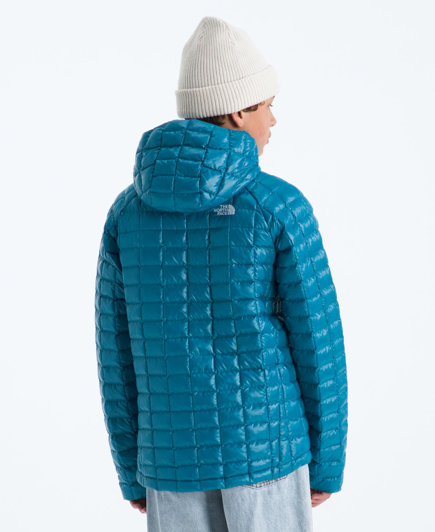 Детская куртка The North Face Raglan-Sleeve Hooded, цвет: Сумеречный синий — фото 7