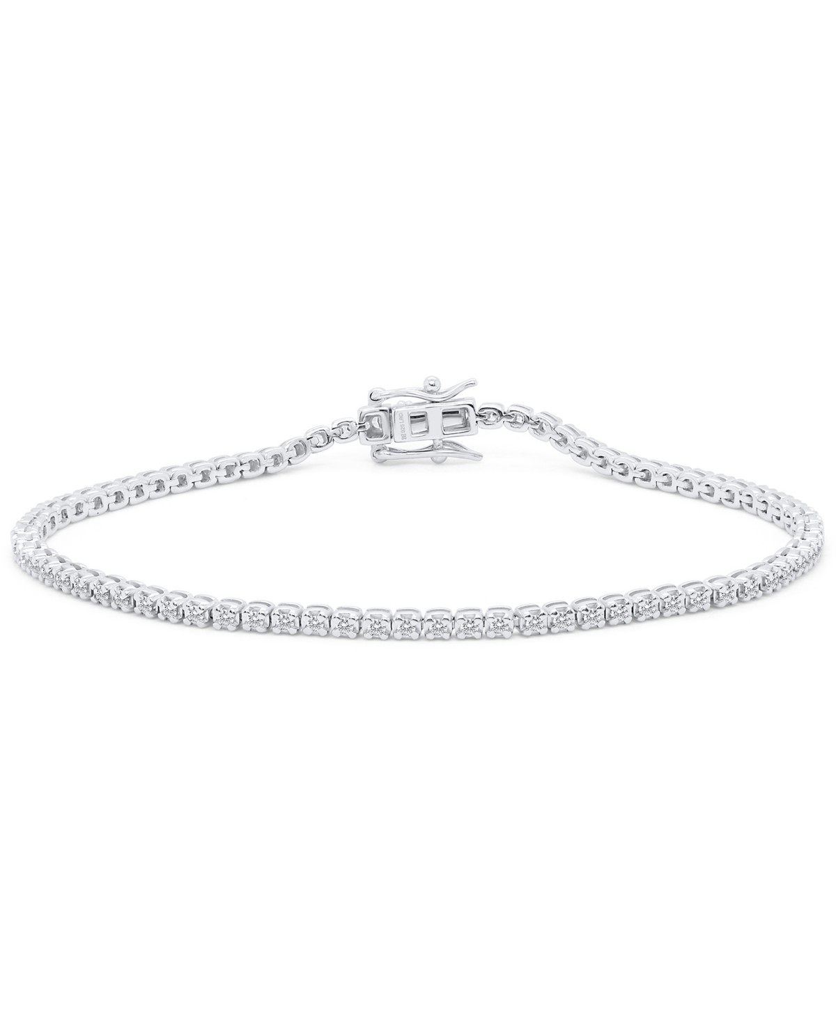 Украшения Forever Grown Diamonds Lab-Grown Diamond Bracelet (1 ct. t.w.) in Sterling Silver (also in 14k Gold Plated Sterling Silver) — фото 1