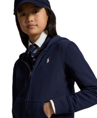 Girls' 7-16 French Terry Full-Zip Hoodie