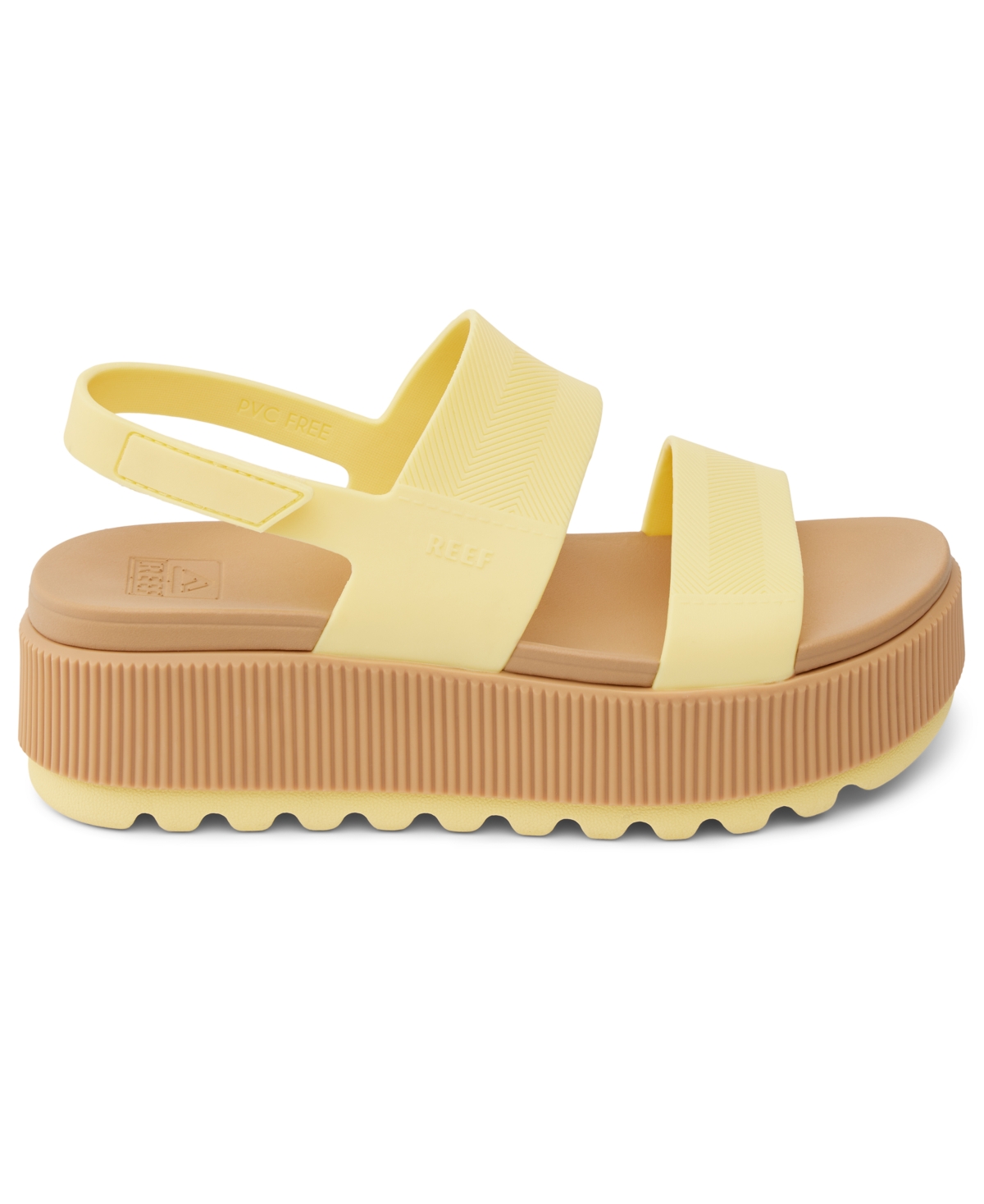 Reef Water Vista Higher Cj7122 Sandalyellow Slingback Platform Zogg1090 In Multi