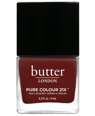 butter London Pure Color 21X Nail Lacquer 03 oz - Boozy Chocolate Dark Brown Crme 14$
