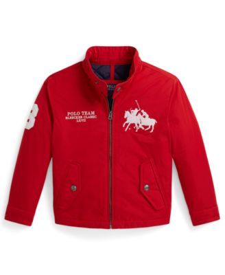 Polo Ralph Lauren - Boys' 2T-7 Double-Pony Stand Collar Jacket