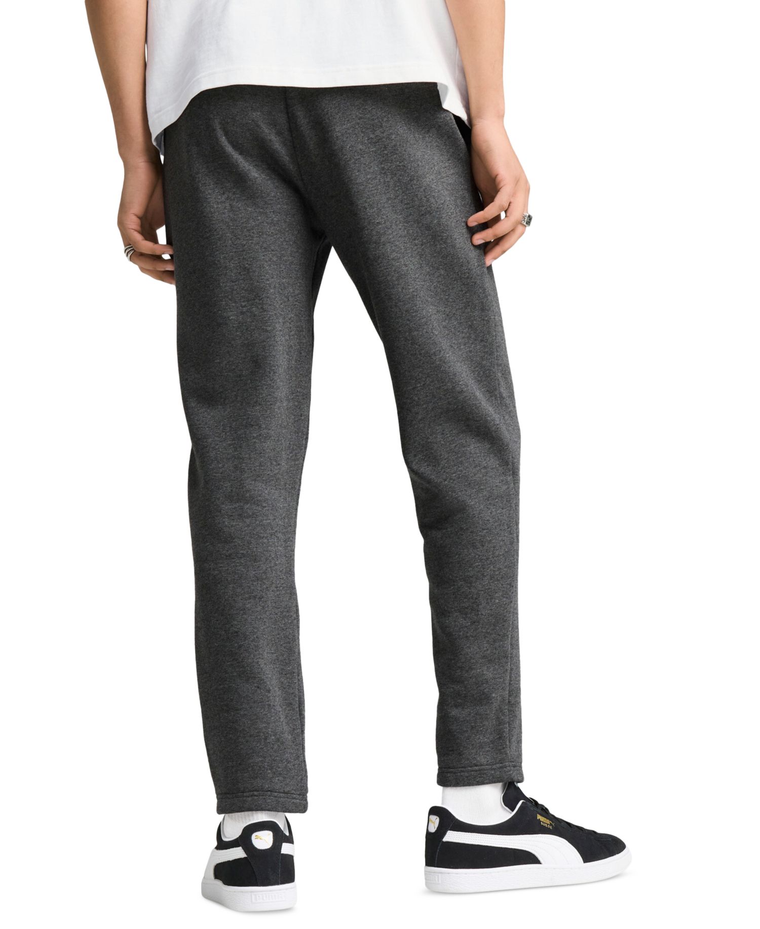 Men's Logo Fleece Open Bottom Regular-Fit Sweatpants