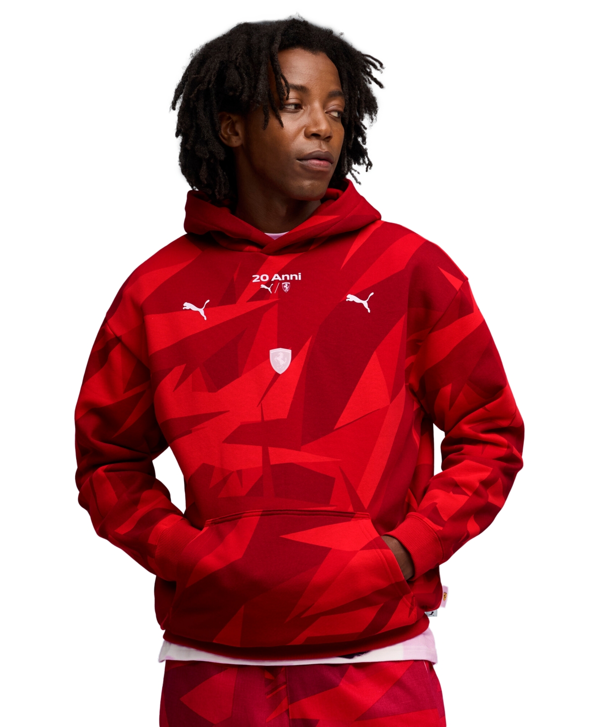 Puma Men's Ferrari 20th Anniversary Regular-Fit Hoodie