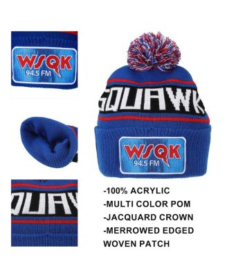 Men's WSQK Squawk Blue Cuff Beanie
