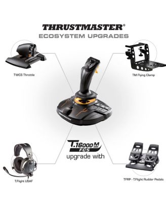T.16000M FCS Flight Stick for PC, Black