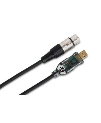 10' (3m) Tracklink Microphone XLR Female to USB Interface Cable