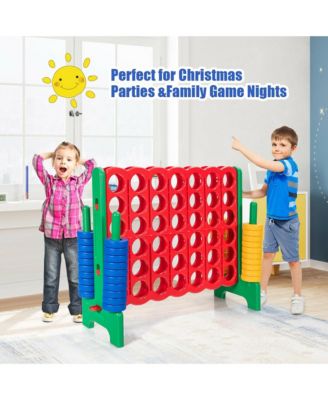 Jumbo 4-to-Score 4 in A Row Giant Game Set for Family