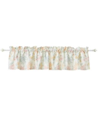 Chloe Light Filtering Semi Sheer 3" Rod Pocket Window Valance 84" x 16" Pastel