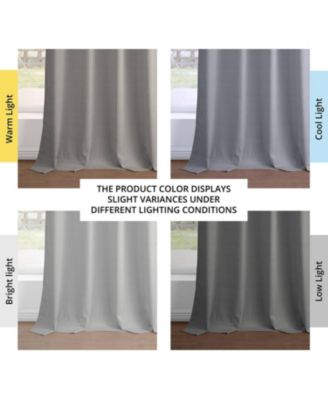 Abstract Grommet Lounge Embossed Velvet Room Darkening Curtain