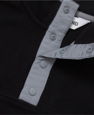 Girls Anyweather Fleece Snap Neck Pullover