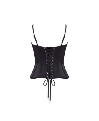 Women's Obsidian Lace Corset