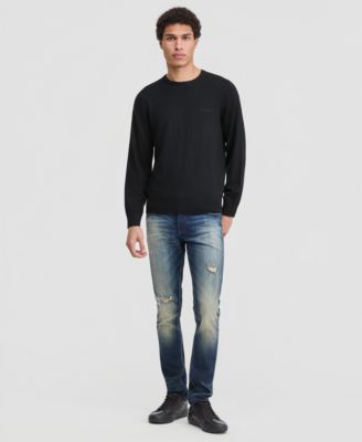 Men's David Long-Sleeve Crewneck Sweater