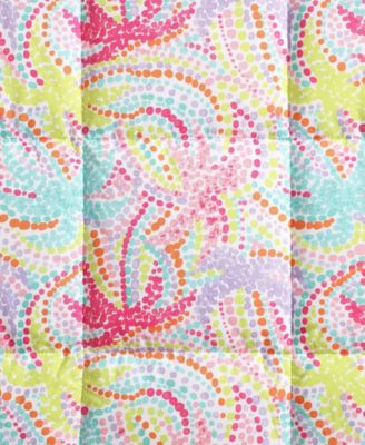 Sutton Palm Trees Microfiber 3-Pc. Comforter Set, Twin