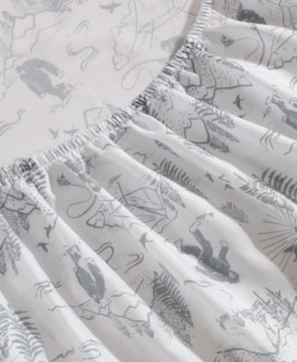 Big Foot Hiking Trip Microfiber 4-Pc. Sheet Set, Full