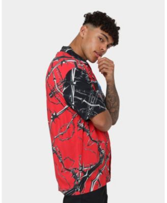 Men's Frontline Button Up Shirt with Custom Graphics