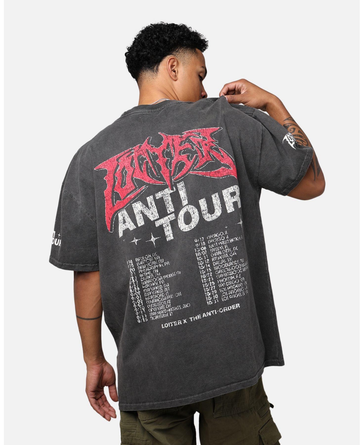 Loiter Men's Anti Tour Vintage T-Shirt