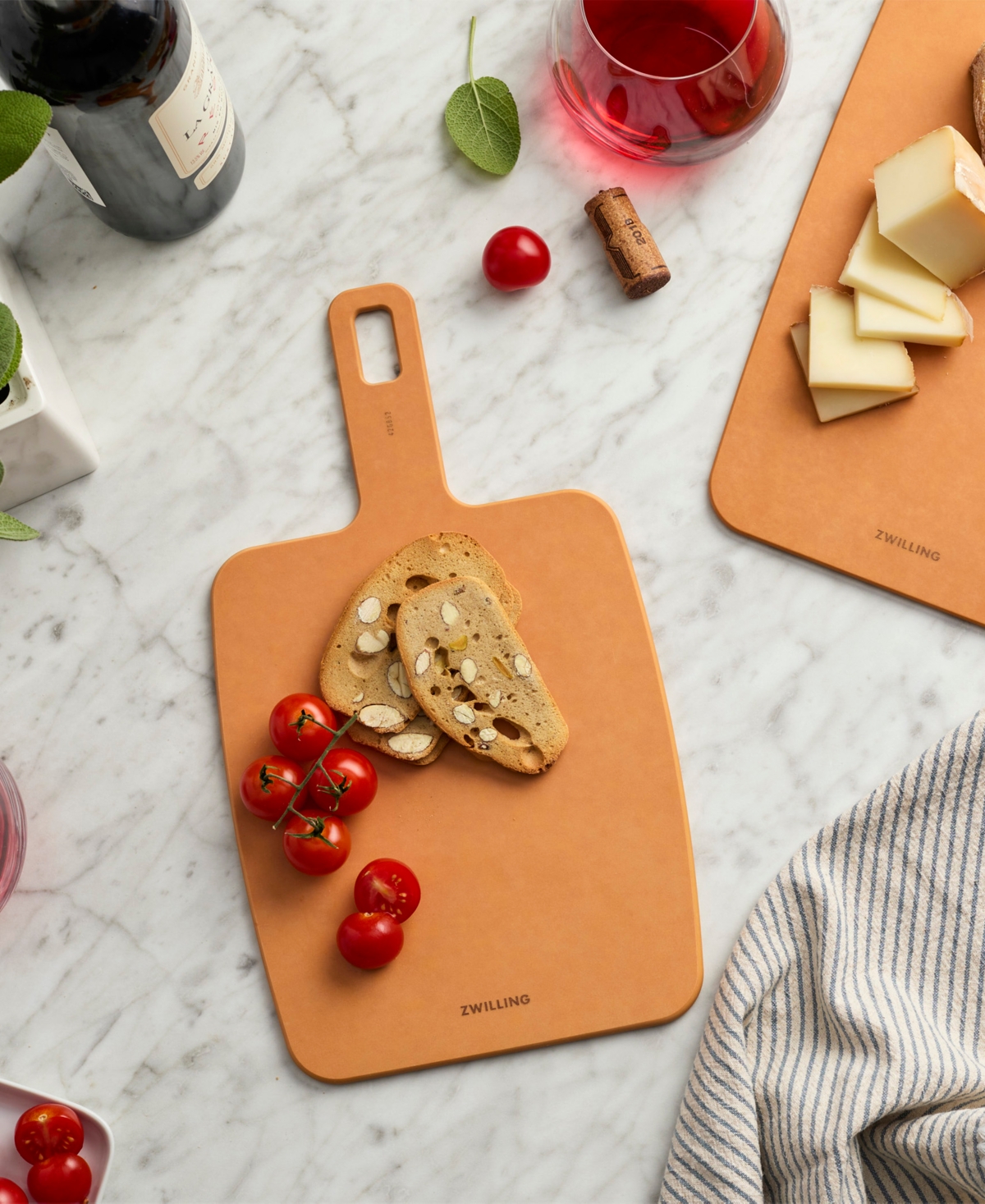 Zwilling Plant Fiber Cutting Board, 13" X 7.5" In Brown