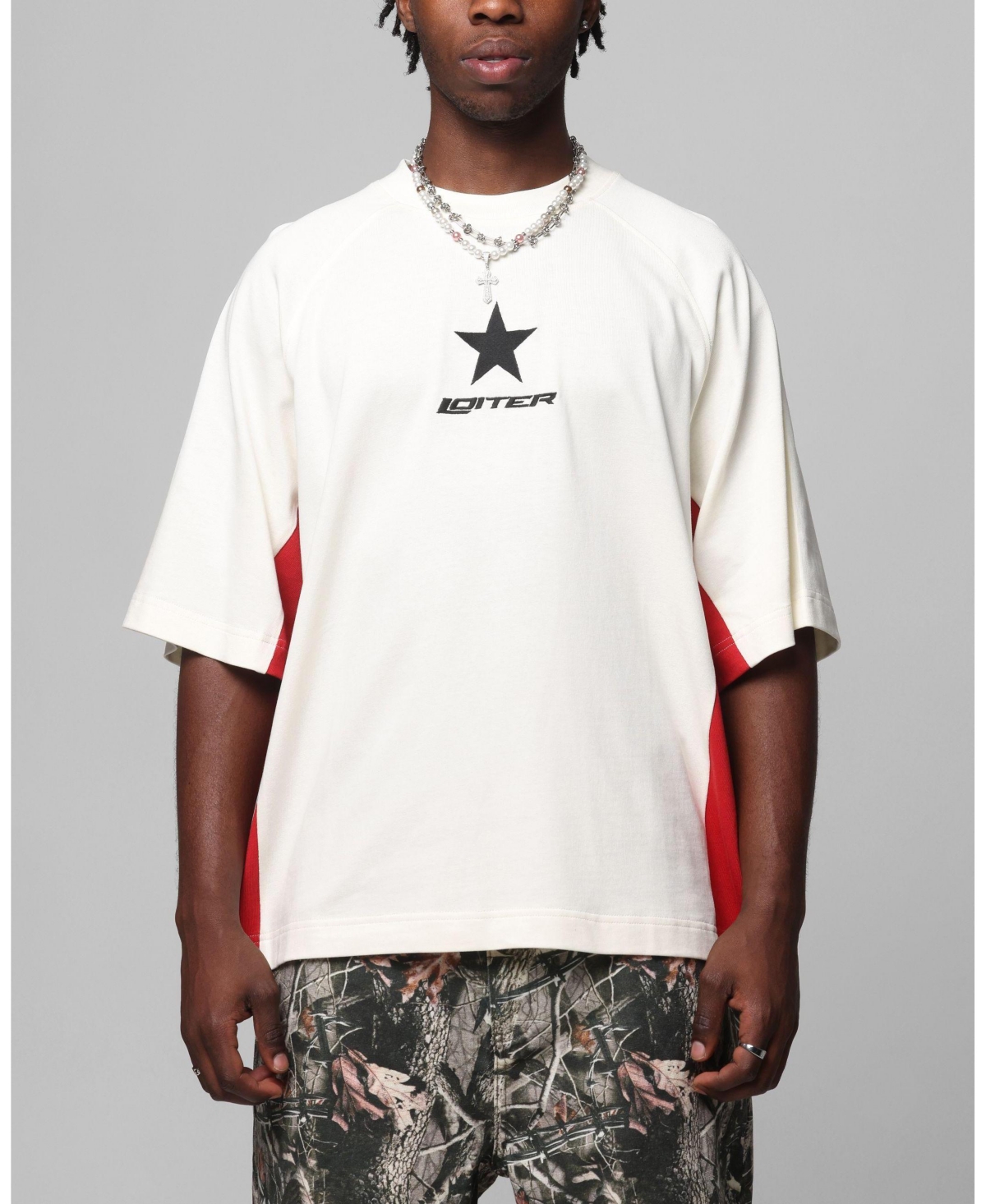 Loiter Men's Daytona Panel Tee T-Shirt