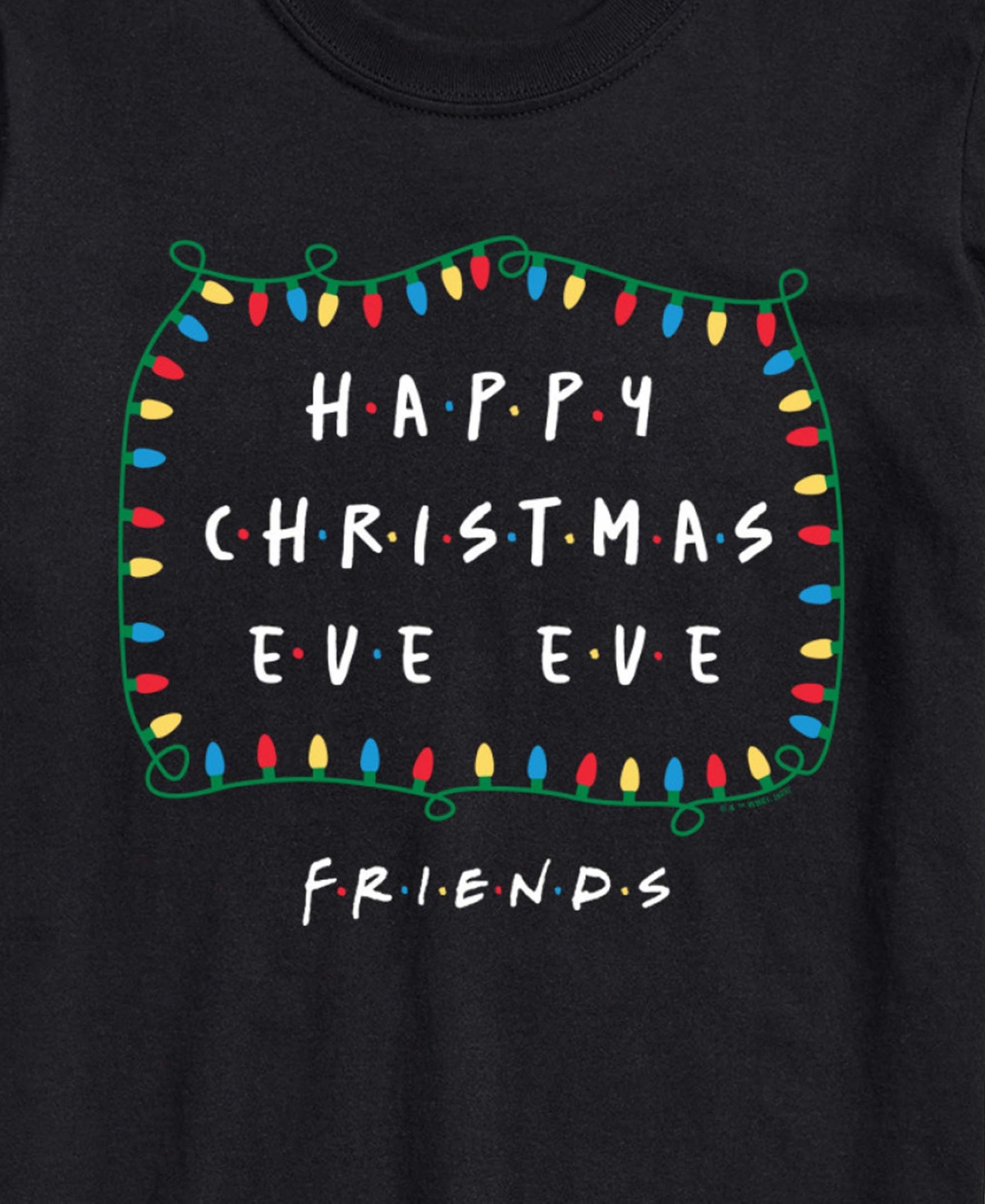 Airwaves Men's Crewneck Christmas Graphic T-Shirt