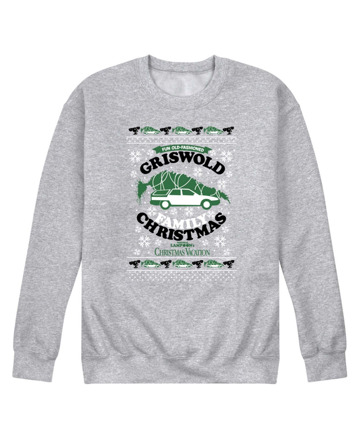 Airwaves Men's Christmas Vacation Griswold Holiday Long-Sleeve Sweatshirt