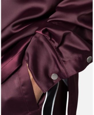 Men's Loiter Studded Satin Pajama Shirt