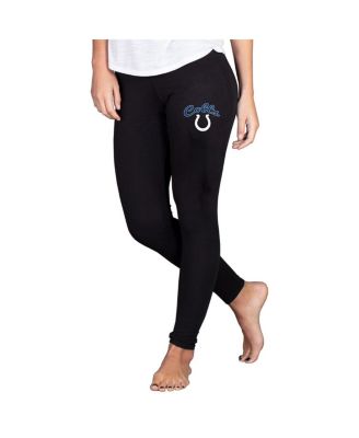 Concepts Sport - Women's Black Indianapolis Colts Lightweight Fraction Lounge Leggings