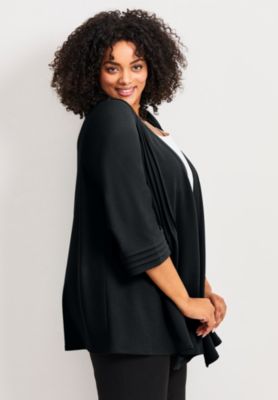 Plus Size Cascade Jacket
