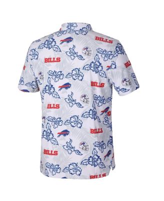 Men's White Buffalo Bills Pua Performance Game Day Polo Shirt