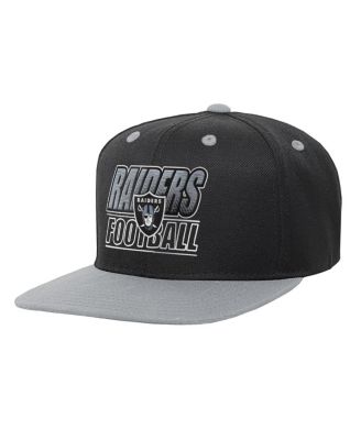Outerstuff - Big Boys and Girls Black Las Vegas Raiders Team Gradient Deadstock Snapback Hat