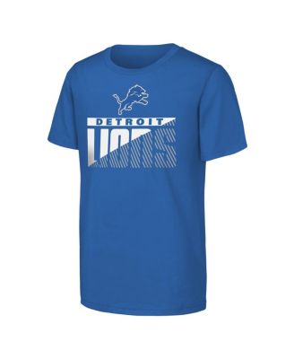 Big Boys and Girls 2-Pack Blue Detroit Lions Never Quit T-Shirt Set