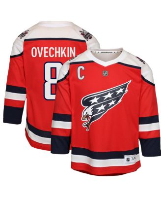 Outerstuff - Big Boys and Girls&nbsp; Alexander Ovechkin Red Washington Capitals Alternate Replica Player Jersey