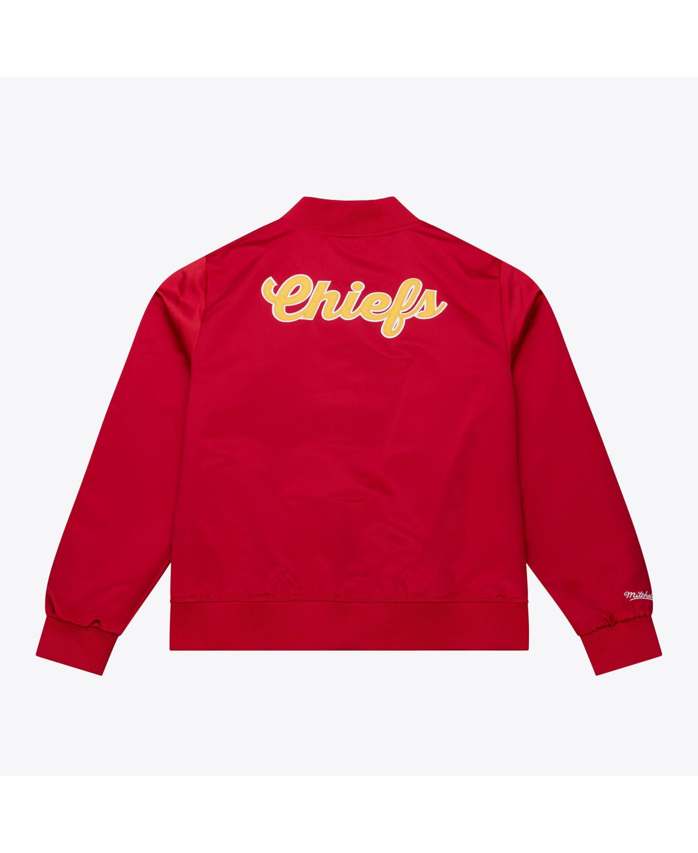 Женская куртка Mitchell & Ness Red Kansas City Chiefs Full-Snap Satin — фото 2