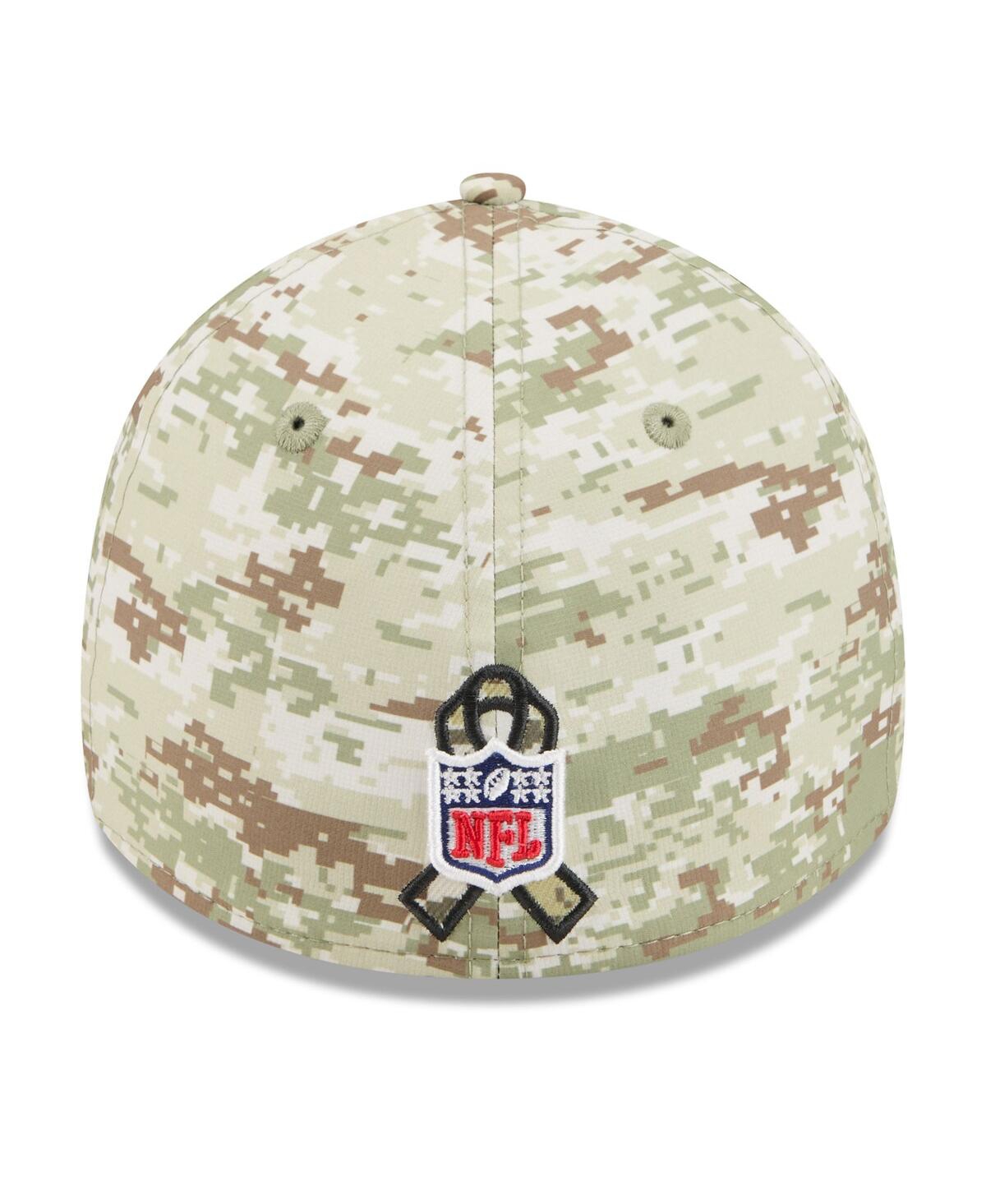 New Era Men's Camo Orleans Saints 2025 Salute to Service 39THIRTY Flex Hat