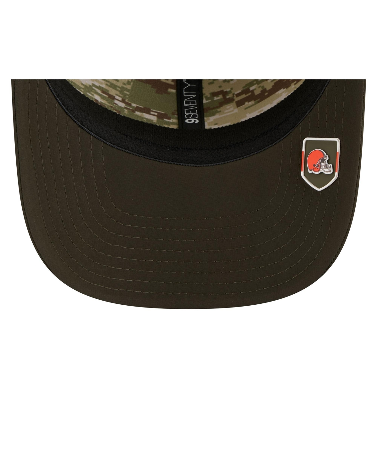 New Era Men's Green Cleveland Browns 2025 Salute to Service 9SEVENTY Adjustable Hat