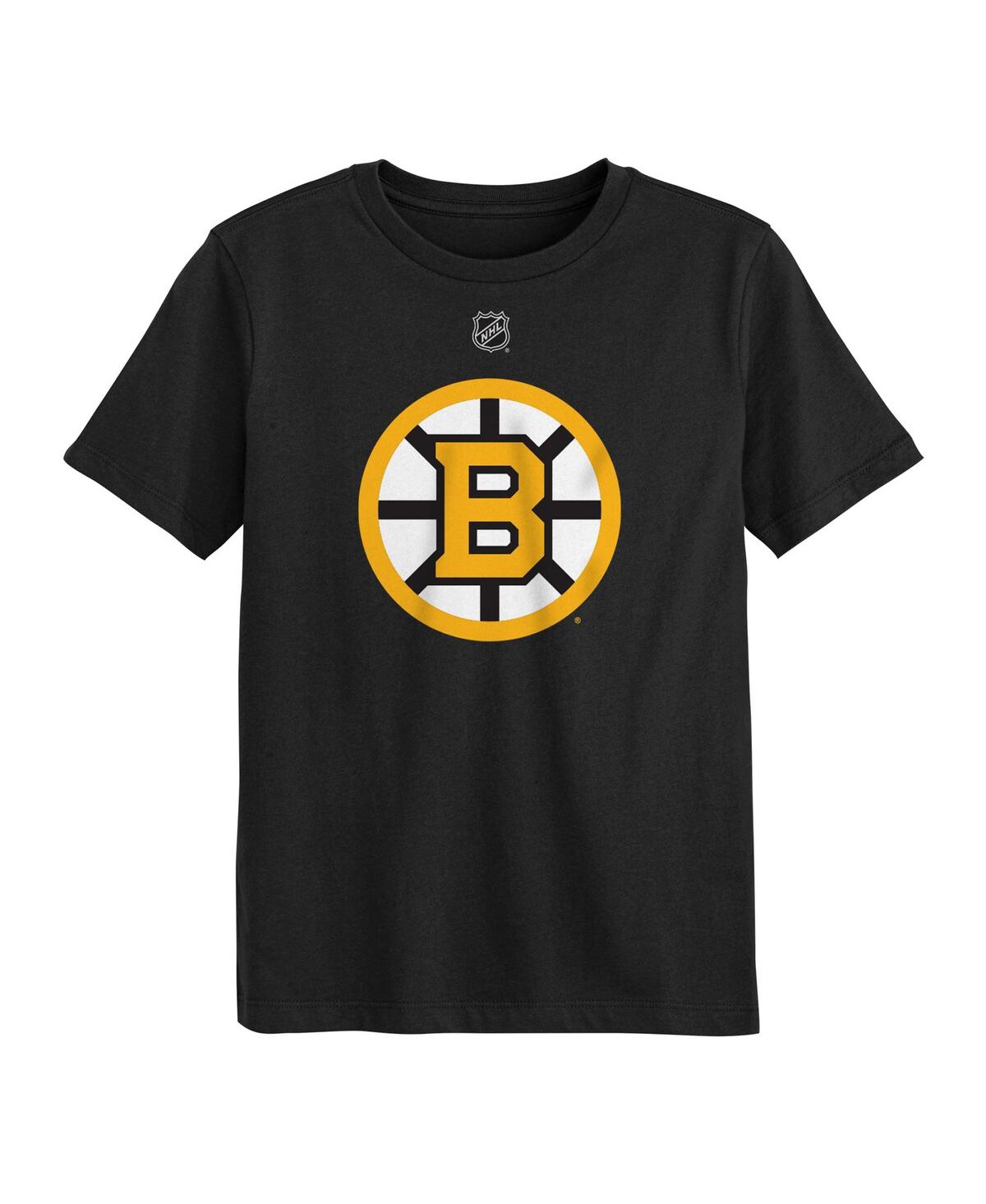 Outerstuff Big Boys Juvenile Black Boston Bruins Primary Logo T-shirt In Multi