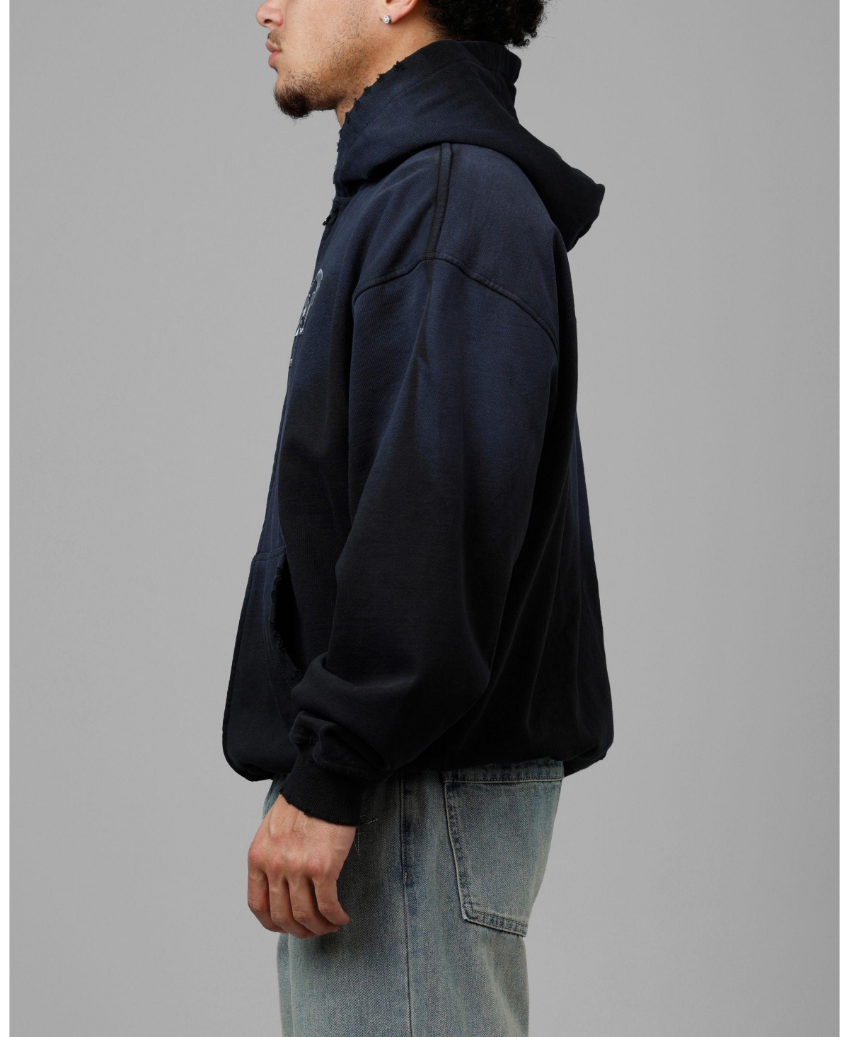 Loiter Men's Chrome Logo Zip Hoodie