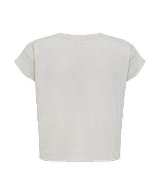 Women's Gray WNBA Cropped Genuine Issue Collection Alana T-Shirt