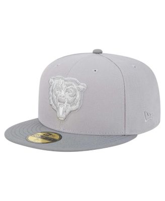 New Era - Men's Gray/Graphite Chicago Bears Iron Cloud 59FIFTY Fitted Hat