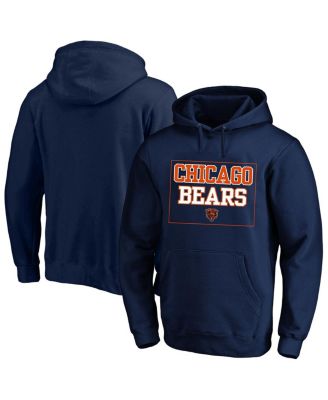 Fanatics - Men's Navy Chicago Bears Big Tall Fleece Hoodie