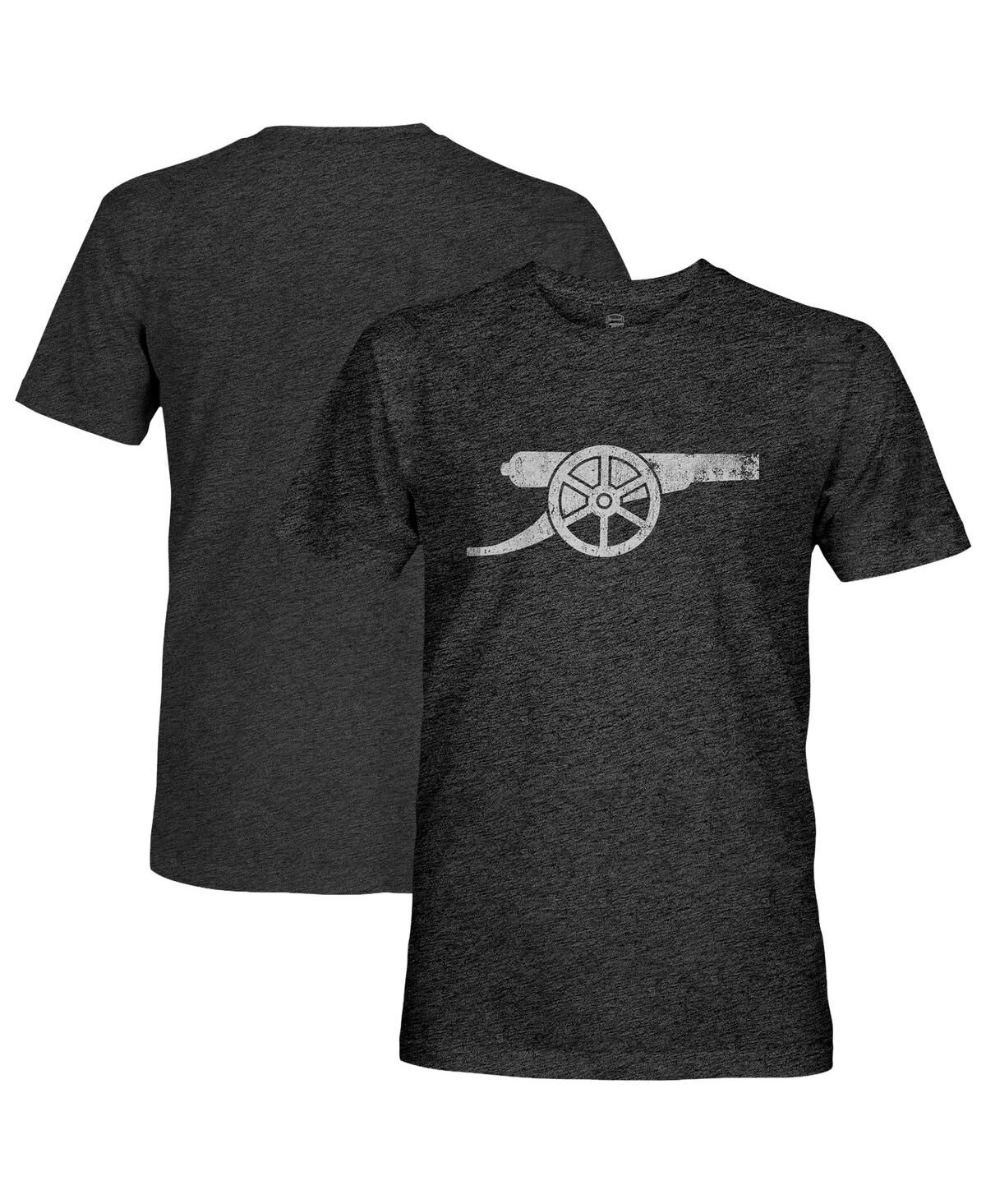 Мужская черная футболка Arsenal Mono со значком Vintage Tri-Blend