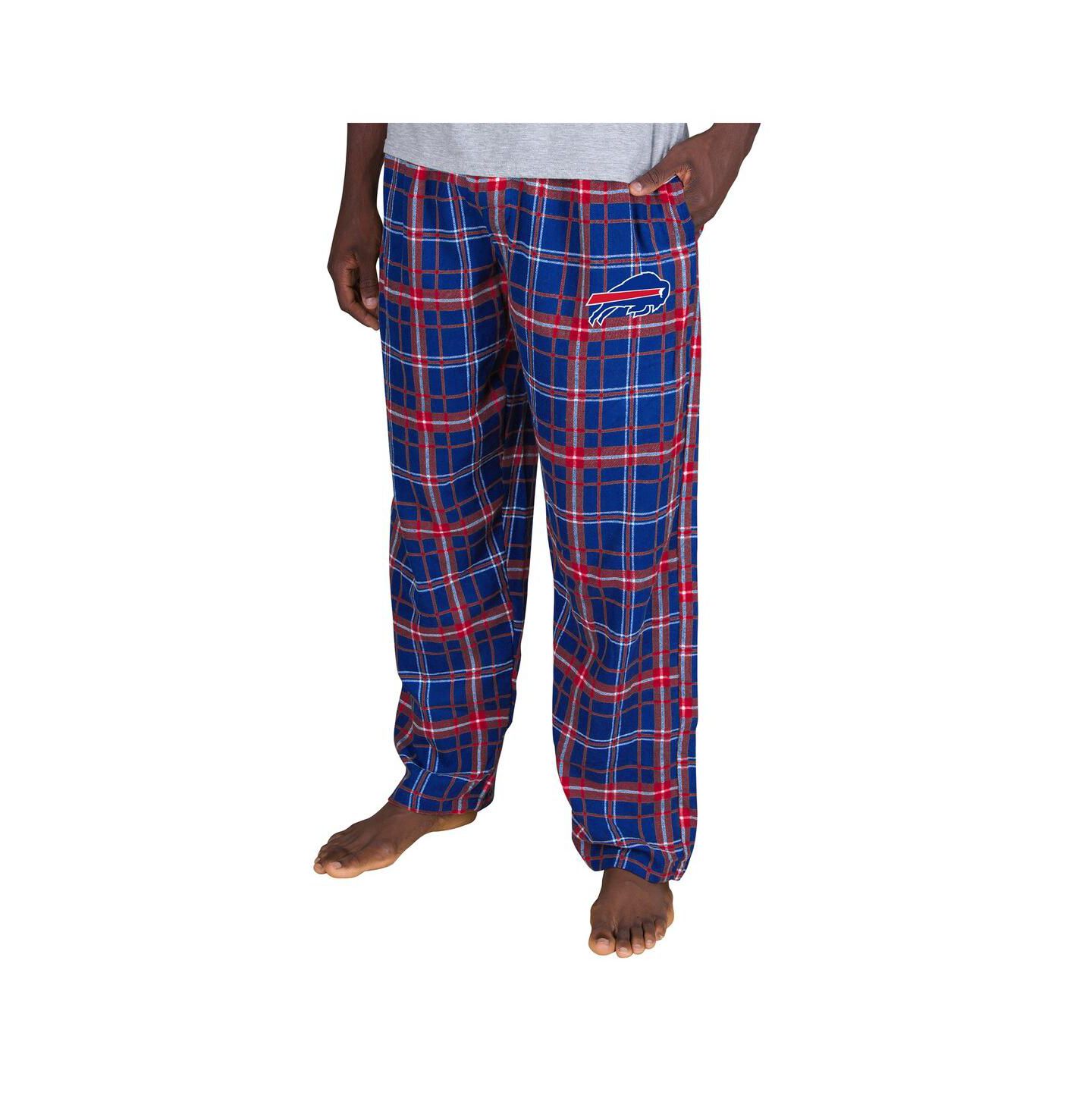 Мужские фланелевые штаны Concepts Sport Buffalo Bills Ultimate Plaid в клетку, Royal — фото 1
