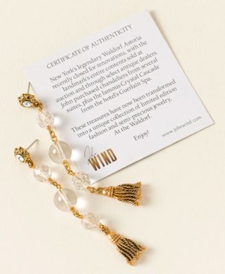Waldorf-Astoria Crystal Chandelier Earrings