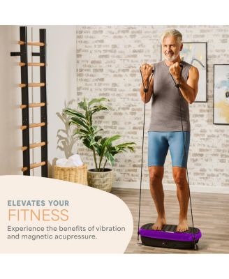 HexaPlate Lite Vibration Plate Exercise Machine – Full Body Vibrating Platform for Lymphatic Drainage, Recovery & Muscle Toning