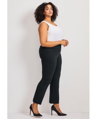 Women's Plus Size Super Stretch Straight Leg Pant