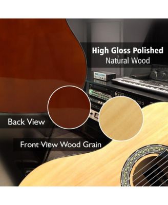 36" 3/4 Scale Classic Guitar Kit with Digital Tuner & Accessories - PGACLS82