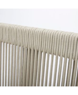 Cordoba Acacia Wood Dining Chair With Water-Repellent Fabric