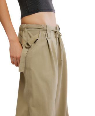 Women's Julien Wide Leg Pull-On Chino Pants