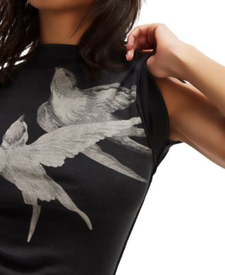 Women's Birds In Flight Crewneck T-Shirt